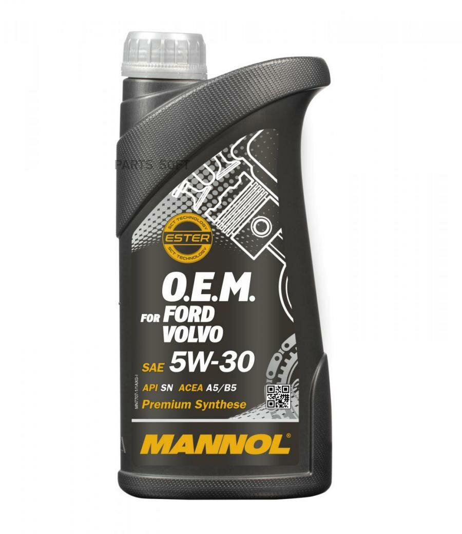 MANNOL MN7707-1 7707-1 MANNOL ENERGY FORMULA FR 5W-30 Синтетическое моторное масло 5W30 1л