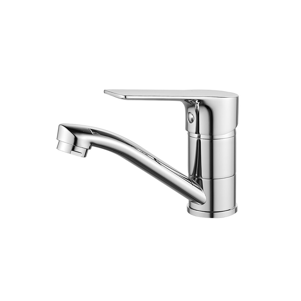 Смеситель для раковины ROSSINKA RS27 поворотный хром