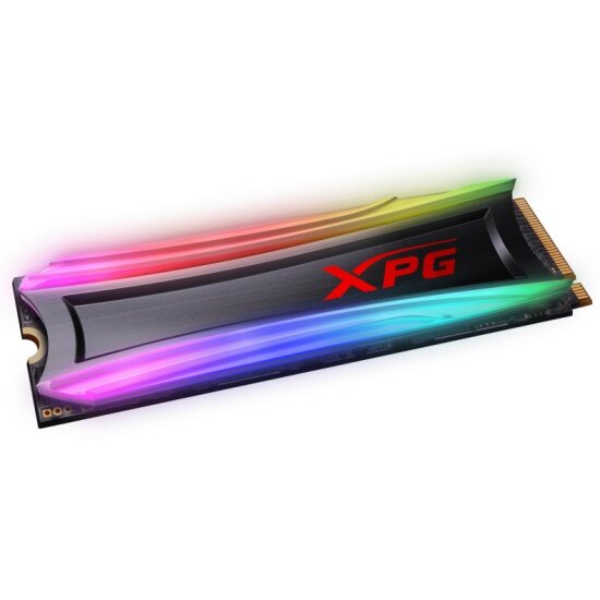 SSD диск ADATA XPG SPECTRIX S40G RGB M.2 2280 4.0 Tb PCIe 3.0 x4 (NVMe) 3D TLC (AS40G-4TT-C)