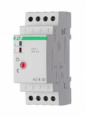Фотореле F&F AZ-B-30 с выносным герметичным фотодатчиком