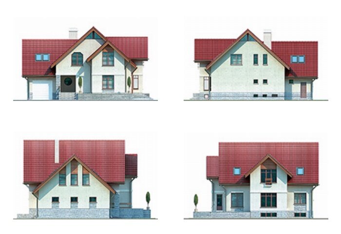 Проект дома Plans-46-32 (316 кв.м, кирпич) - фотография № 2
