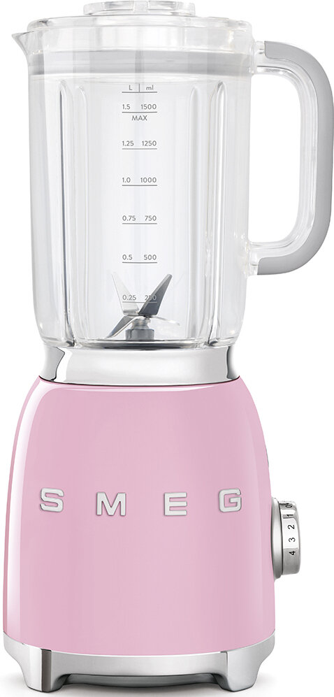 Блендер Smeg BLF01PKEU, розовый