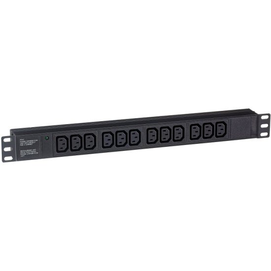 Блок розеток Exegate ServerPro PDU-19H007 12шт, 1U, 19"