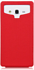 Чехол для мобильного телефона Partner Flip-case размер 4.2", красный