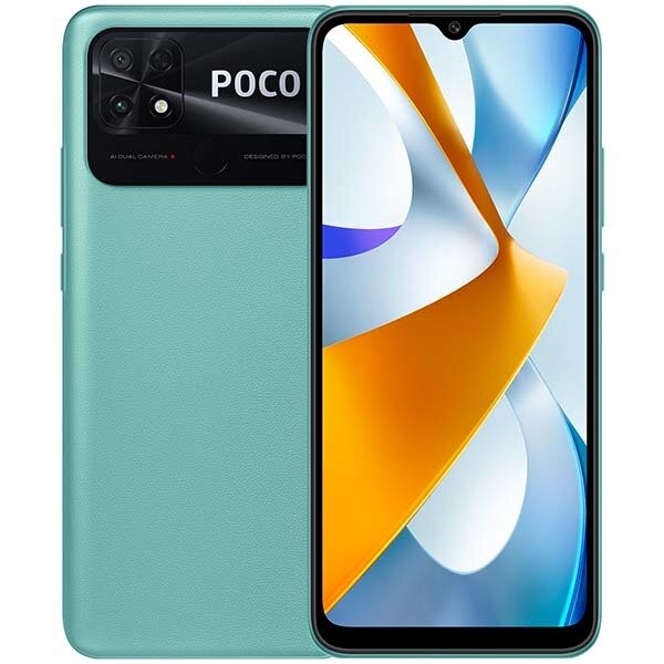 Смартфон Xiaomi Poco C40 3 32Gb RU Coral Green