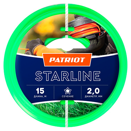 Леска (корд) PATRIOT Starline звезда 3 мм