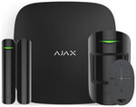 Комплект смарт-сигнализации Ajax с Hub Plus StarterKit plus Black - изображение