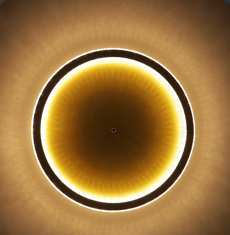 Светильник потолочный светодиодный Ambrella MAIHEMAI, Золото - фотография № 5