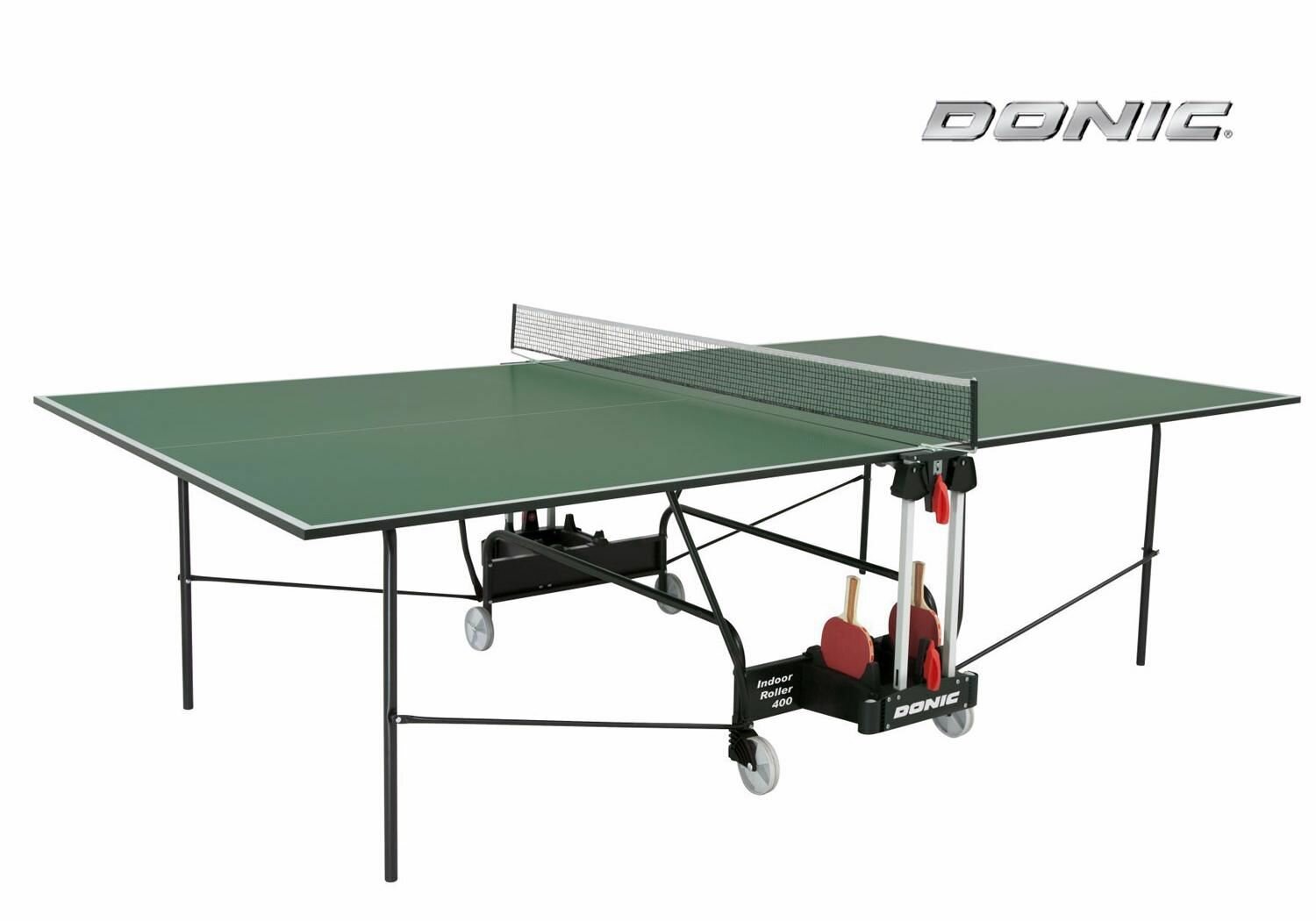 Теннисный стол Donic Indoor Roller 400 19mm зеленый