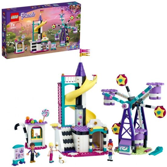 Конструктор LEGO ® Friends 41689 Волшебное колесо обозрения и горка