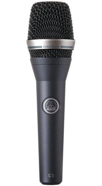 AKG C5 конденсаторный кардиоидный вокальный микрофон, 65-20000Гц, 4мВ/Па