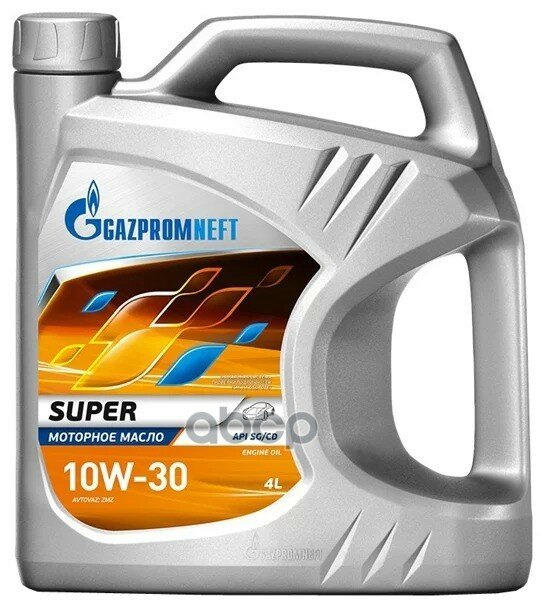 Gazpromneft Масло Моторное Gazpromneft Super 10w30 Sg/Cd 4л Мин