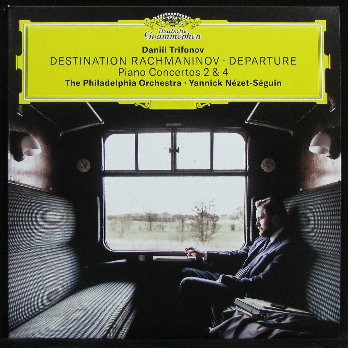 Виниловая пластинка Deutsche Grammophon Daniil Trifonov – Destination Rachmaninov - Departure (Piano Concertos 2 & 4) (2LP, +CD) - фотография № 1
