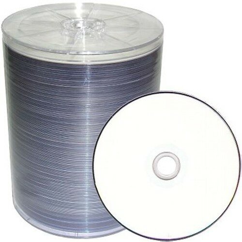 Оптический диск DVD плюс R 8.5 Гб CMC 8-ск. двуслойный с полнозакрашенной поверхностью для струйной печати 50 шт.