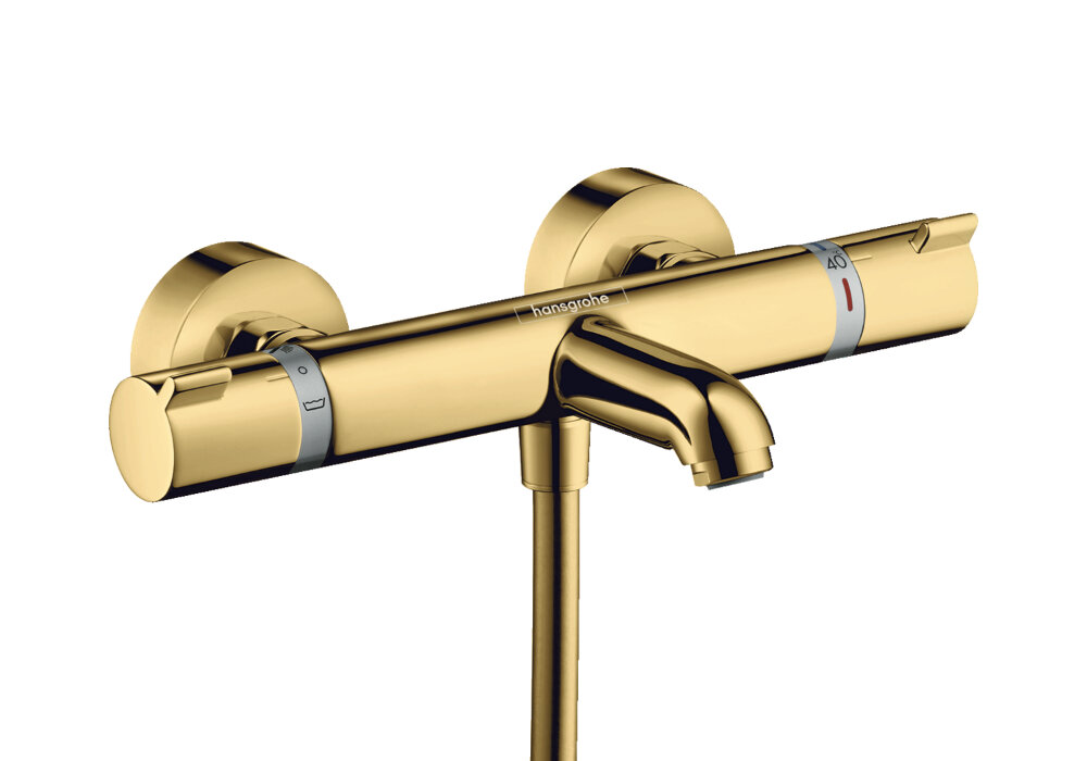 Термостат для ванны Hansgrohe Ecostat Comfort, полированное золото 13114990