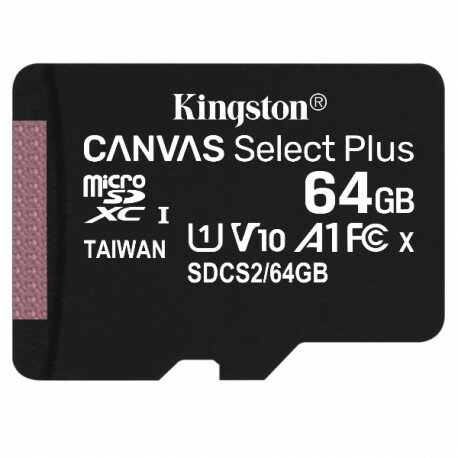 Kingston Micro SecureDigital 64Gb SDCS2 64GBSP