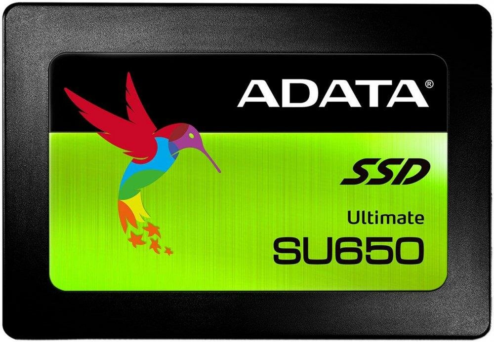 Твердотельный накопитель SSD 2.5" 960 Gb A-Data ASU650SS-960GT-R Read 520Mb/s Write 450Mb/s TLC