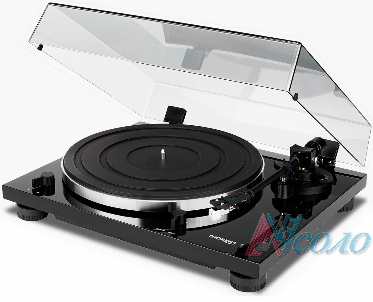 Проигрыватель виниловых пластинок Thorens TD 201 (AT3600) Highgloss Black