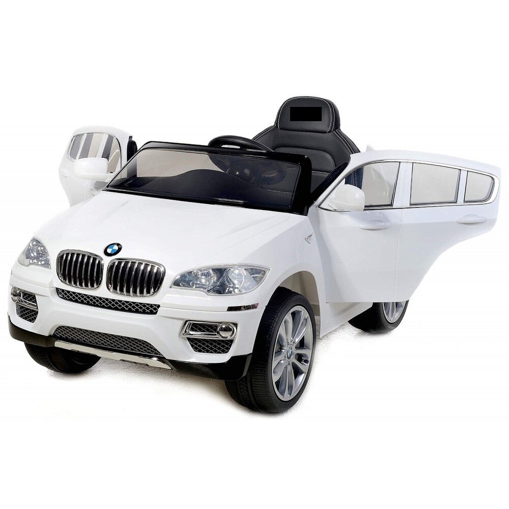 RIVERTOYS электромобиль BMW B222BB с дистанционным управлением - белый