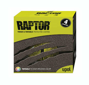 Краска Раптор Колеруемый комплект RAPTOR U-POL 4 л.