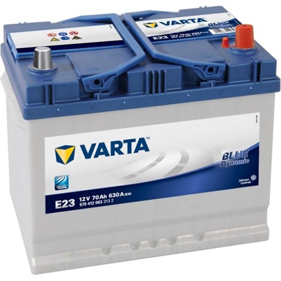 Аккумулятор для грузовиков VARTA Blue Dynamic E23 (570 412 063) 260х175х225