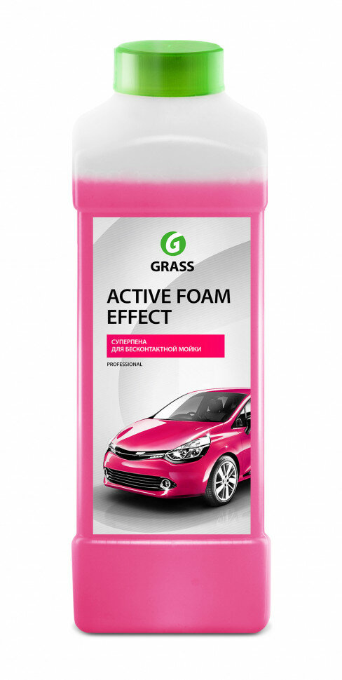 Автошампунь для бесконтактной мойки GRASS Active Foam Effect активная пена 1л.