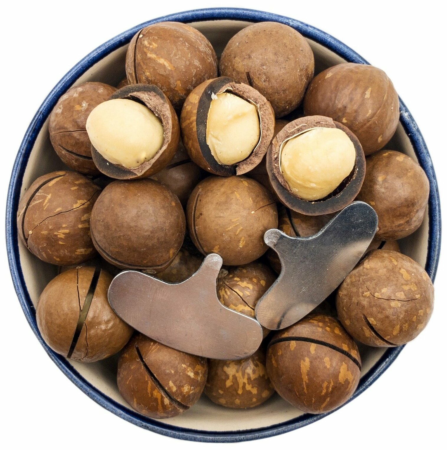 Макадамия орех (Macadamia) 1000 грамм в скорлупе с распилом, свежий урожай без горечи, ванилный вкус отборные и целые орехи
