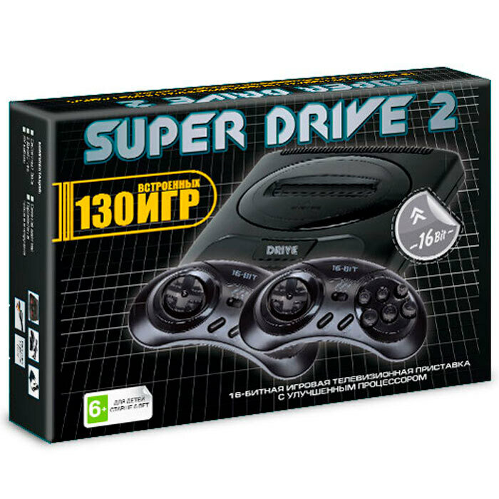   16-bit Super Drive 2 Classic + 130 