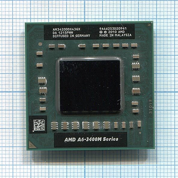 Процессор AM3420DDX43GX A6-3400M 23 ГГц