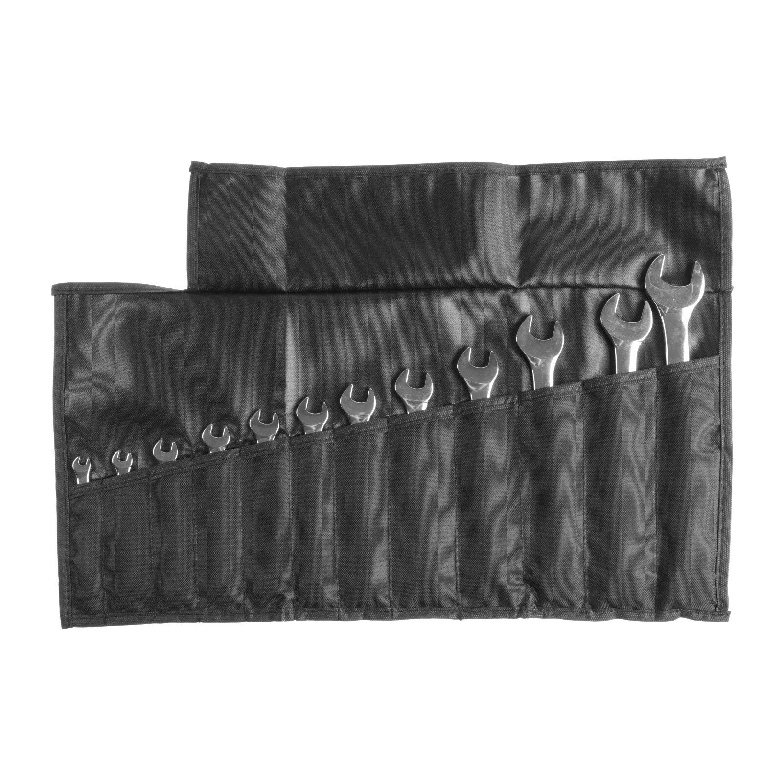 фото Сумка - скрутка, органайзер автомобильный, 12 предметов, 250×500 мм, оксфорд, черный