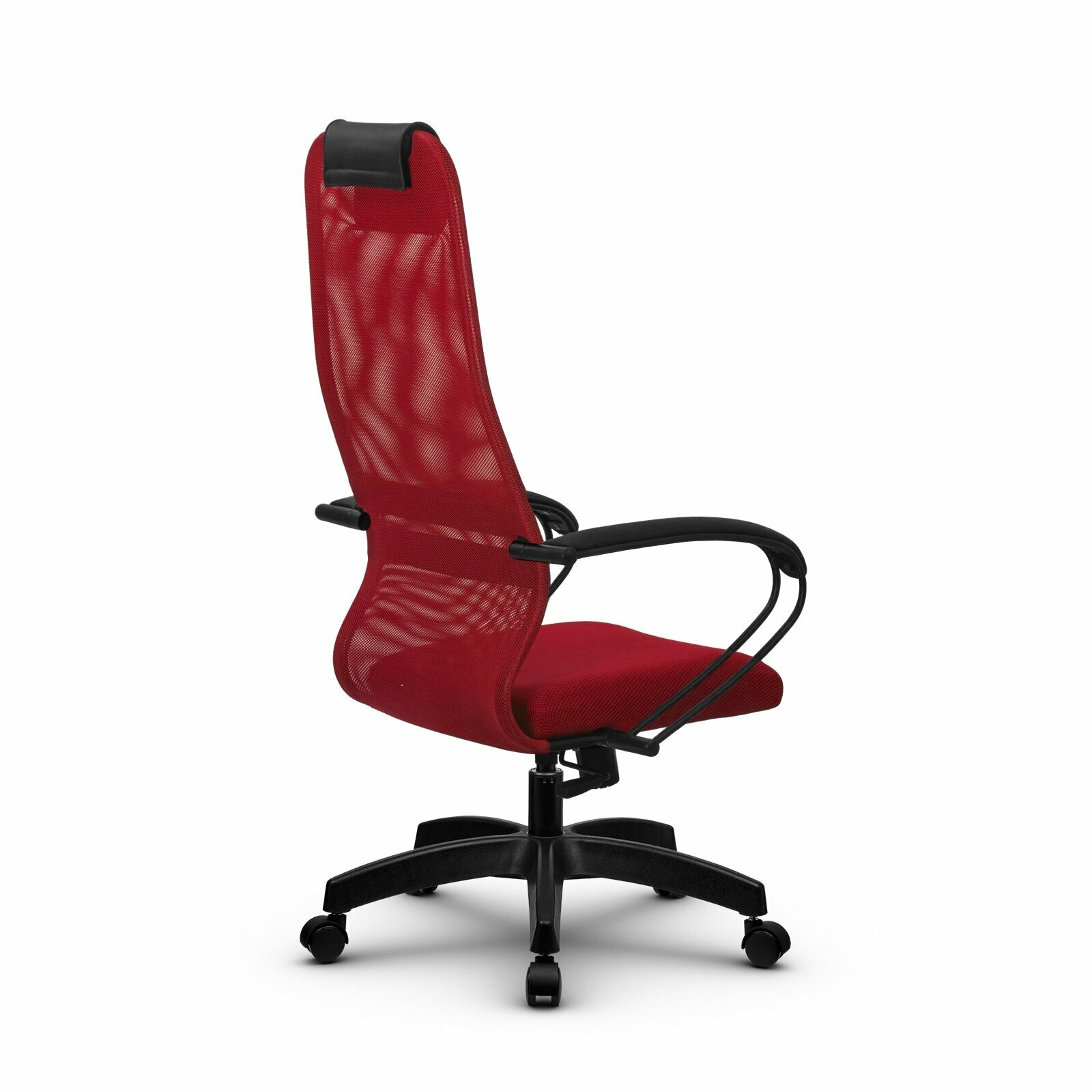 Компьютерное офисное кресло SU-BP-8 PL (Красное) - фотография № 3