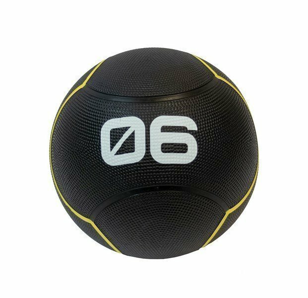 Мяч тренировочный черный 6 кг, арт. FT-UBMB-6 Original FitTools
