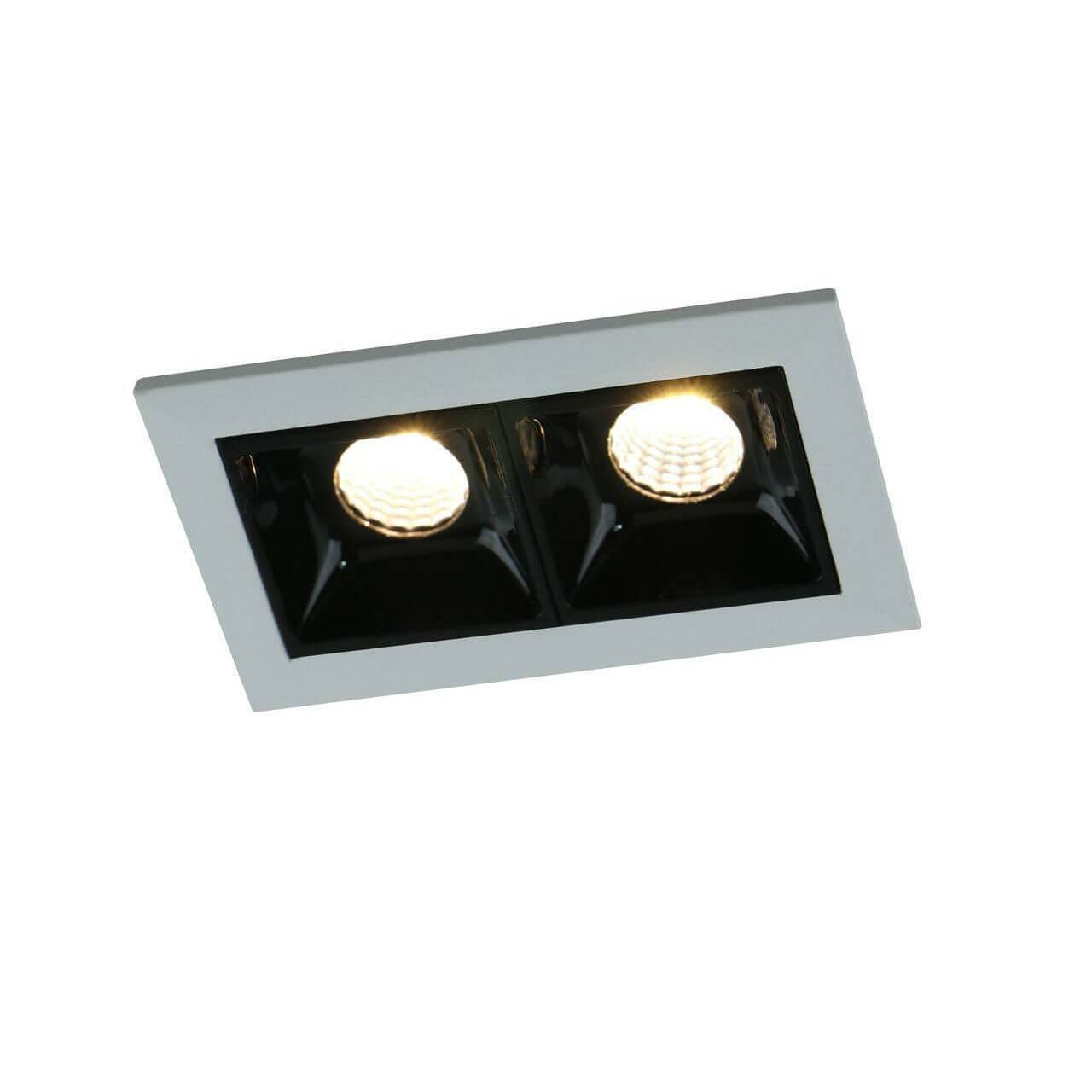 Arte Lamp Встраиваемый светодиодный светильник Arte Lamp Grill A3153PL-2BK