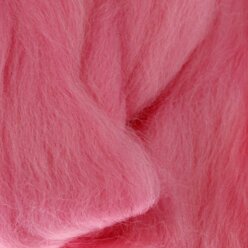 Камтекс Шерсть для валяния 100% полутонкая шерсть 50 гр (055 св. розовый)
