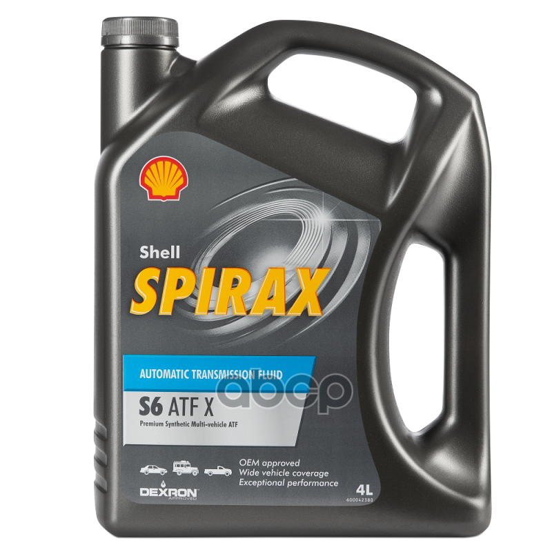 Масло Трансмиссионное Синтетическое Shell Spirax S6 Atf X (4л) Shell арт. 550048808