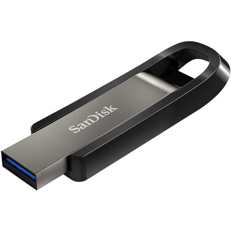 Флешка USB SANDISK Extreme 128Гб, USB3.1, черный [sdcz800-128g-g46] - фото №1