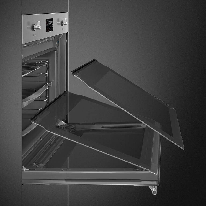 Духовой шкаф электрический с паром Smeg SOP6302S2PX - фотография № 9