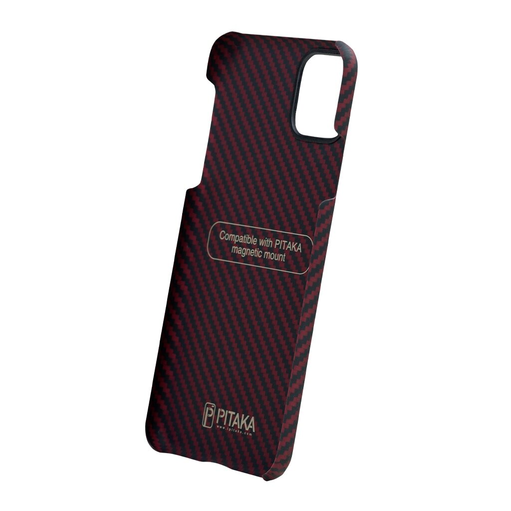 Чехол Pitaka MagEZ Case для iPhone 11 Pro Twill Black / Red