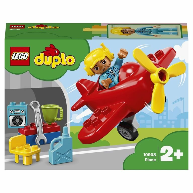 LEGO Duplo Town Конструктор Самолет, 10908