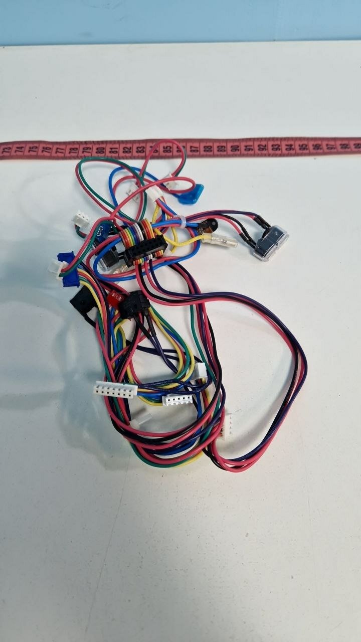 фото Проводка с кольцевиками и ик датчиками робота-пылесоса HYUNDAI H-VCRQ80