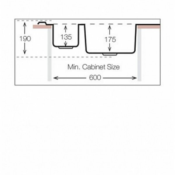 Кухонная мойка TopZero (wellinox) COL 776.507 15 - GT8K - фотография № 2