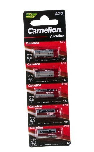 Camelion Lr23a BL-5 Mercury Free (a23-bp5, батарейка,12В) (5 шт. в уп-ке)