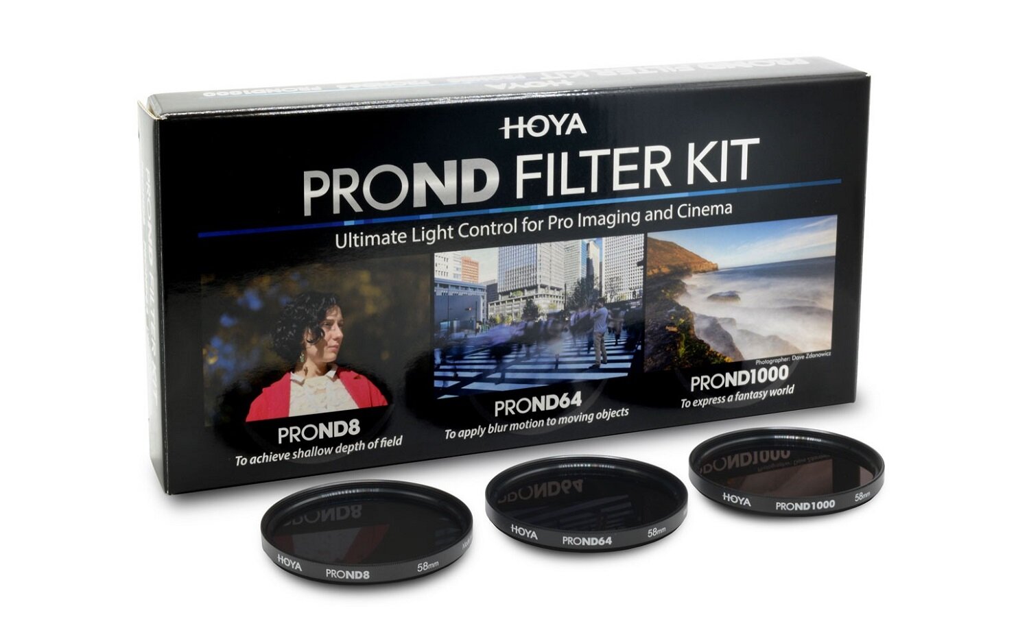 Набор фильтров Hoya Filter Kit Pro 62.0MM PRO ND FILTER KIT 8/64/1000