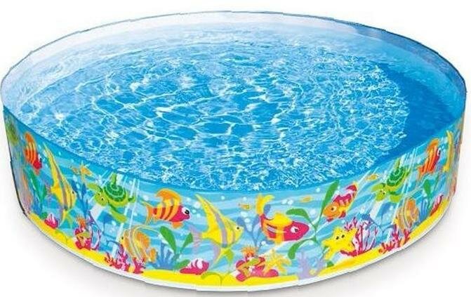 Детский жесткий бассейн Intex Ocean Play (56452) 183х38см