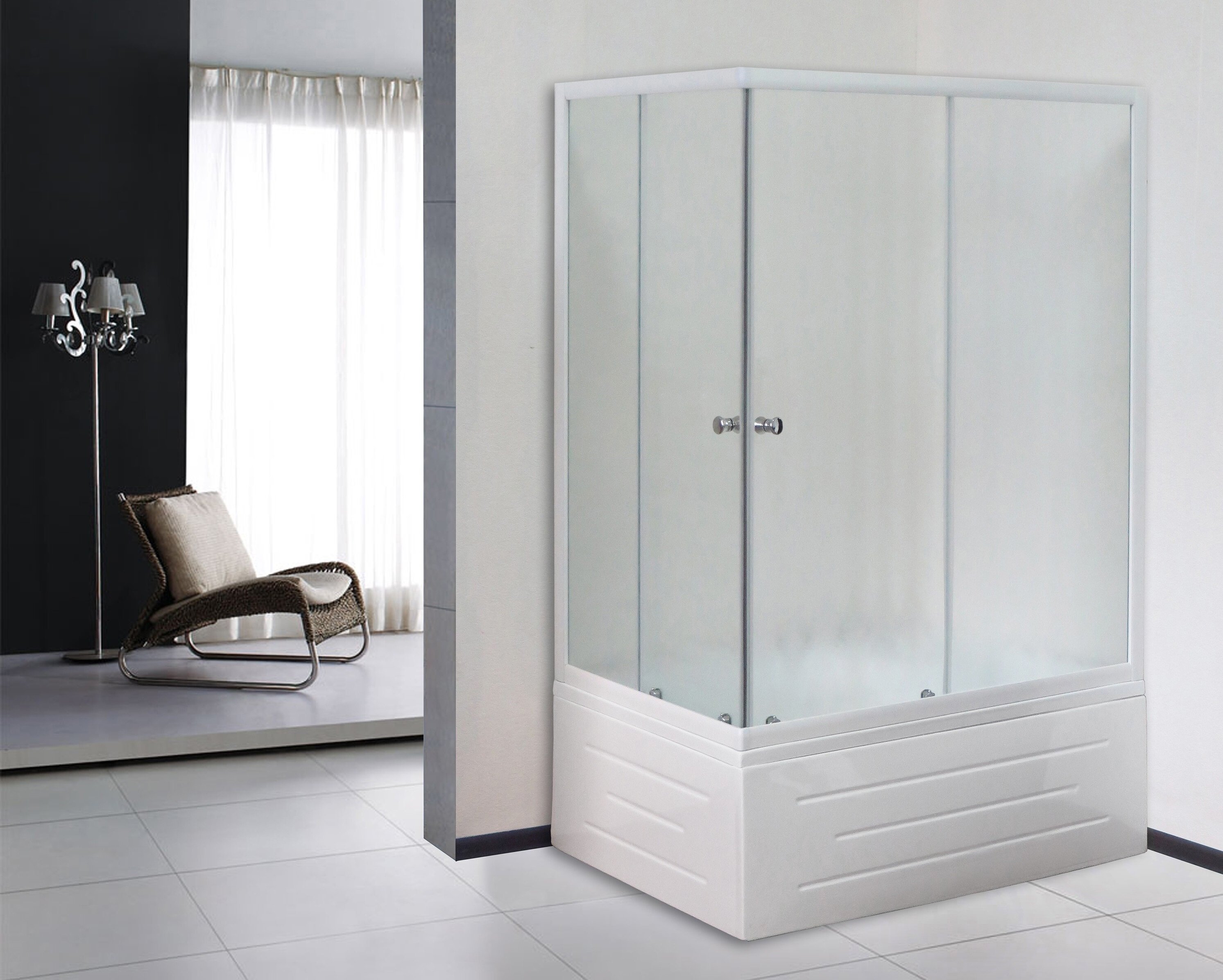   Royal Bath RB 8100BP-C R 100x80 