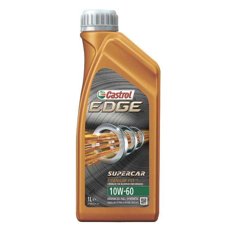 Масло моторное CASTROL EDGE Titanium FST Supercar 10W-60 1л синт. API SN/CF