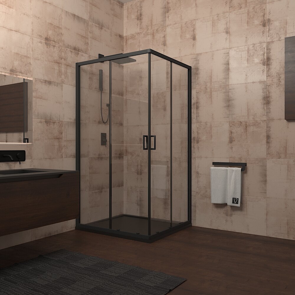 Душевой угол Veconi Rovigo RV13-100K-01-19C1 100x100