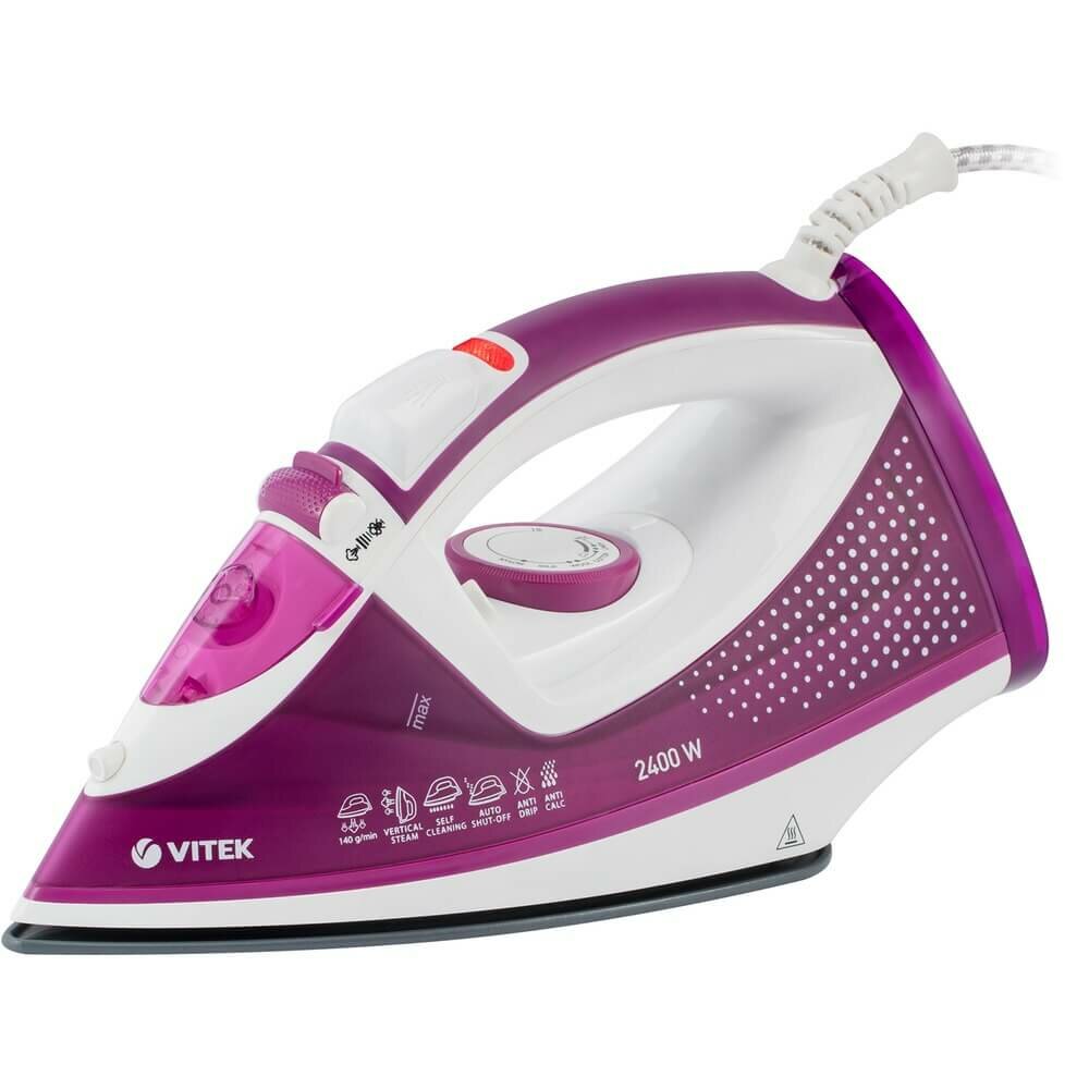 Утюг VITEK VT-8346 сиреневый