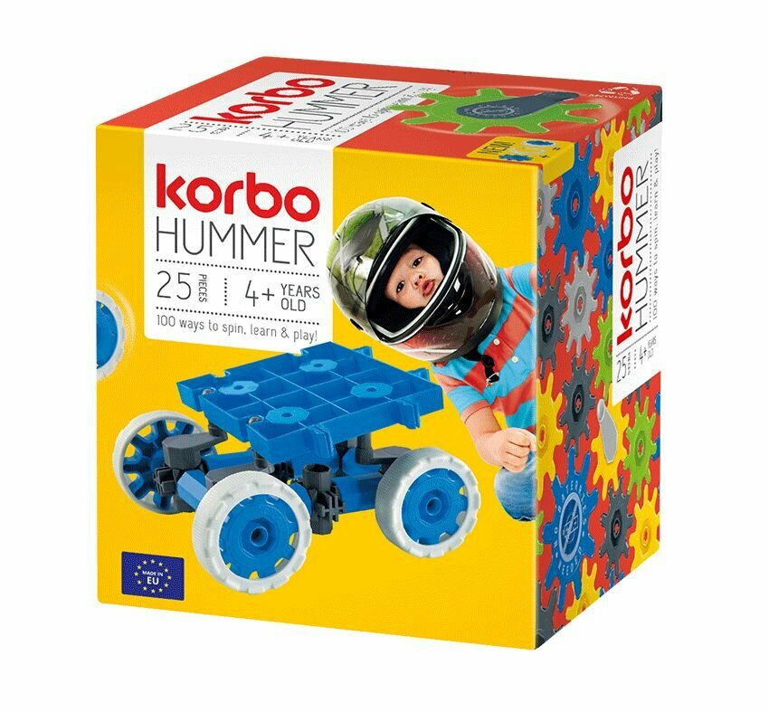 Korbo Пластиковый конструктор Внедорожник HUMMER синий