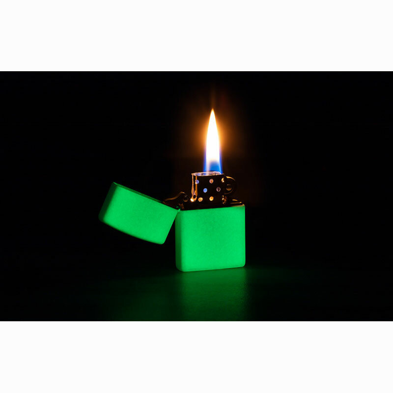 Зажигалка Zippo Classic Glow In The Dark 49193 - фотография № 8